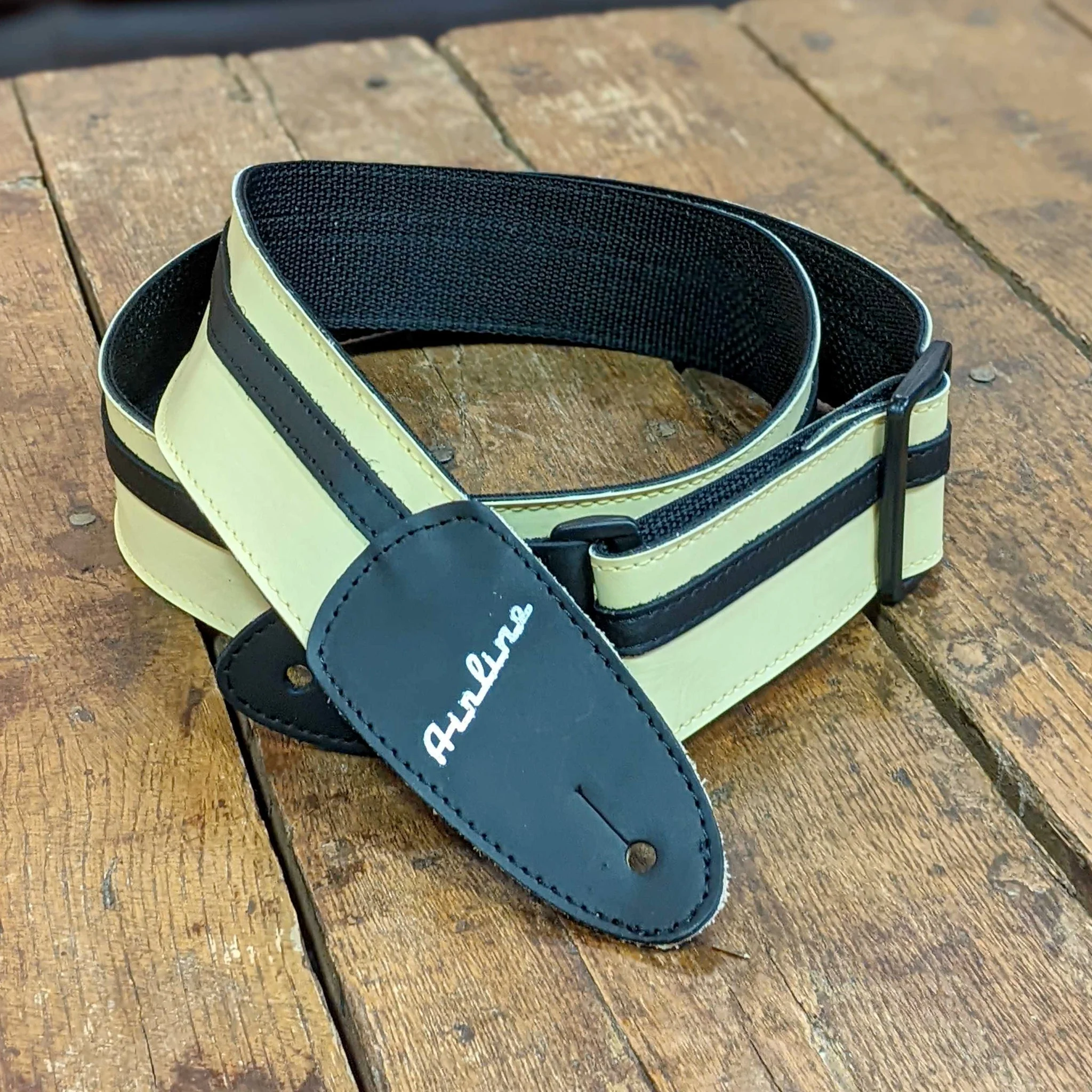 Airline Custom Leather Guitar Strap - Image 5