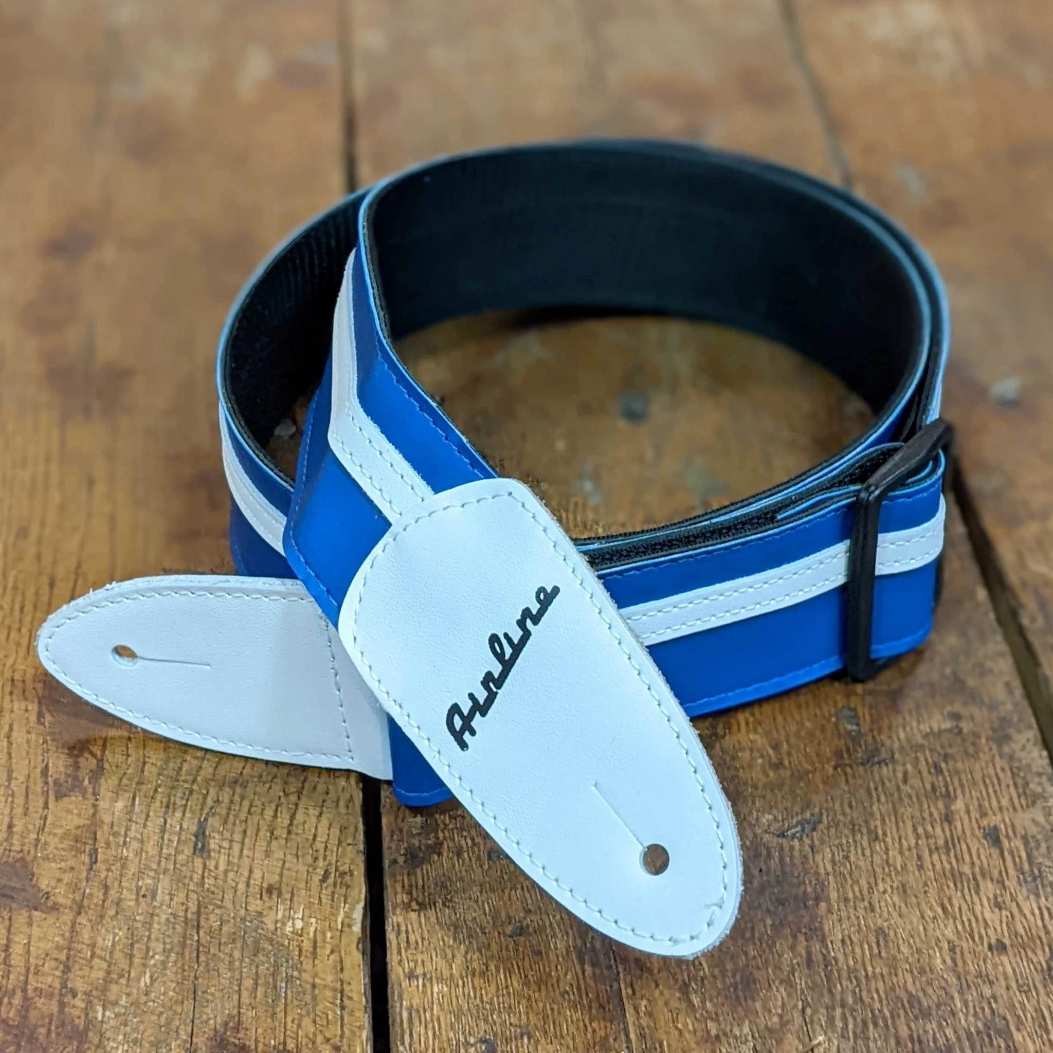 Airline Custom Leather Guitar Strap - Image 6