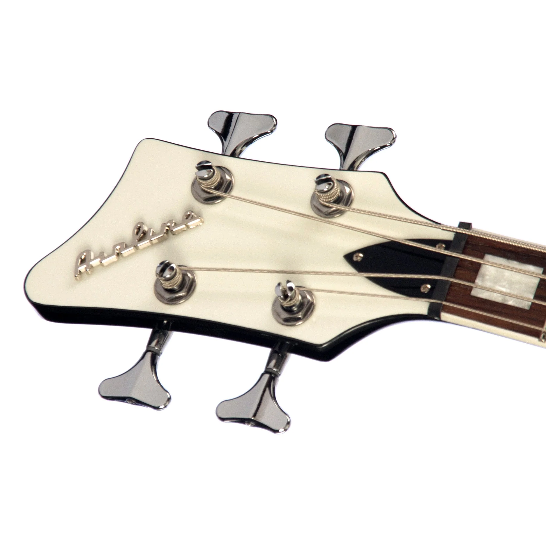 Airline Guitars MAP Bass Short Scale Black Left-Handed - Image 12
