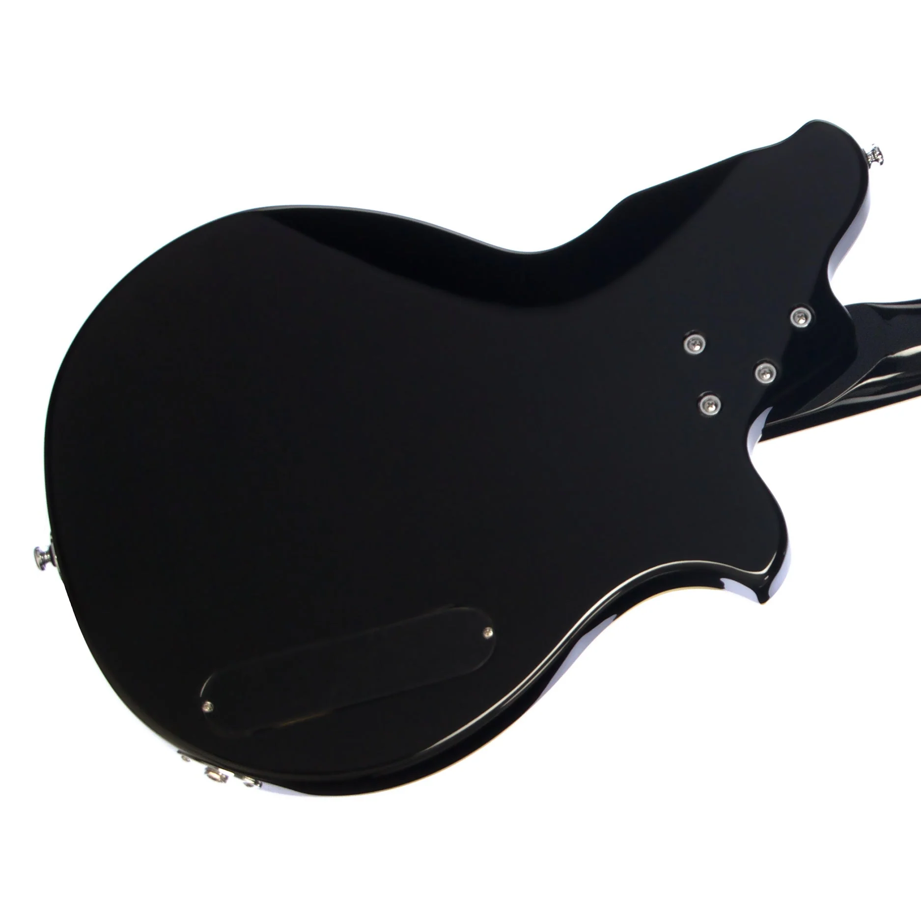 Airline Guitars MAP Bass Short Scale Black Left-Handed - Image 4