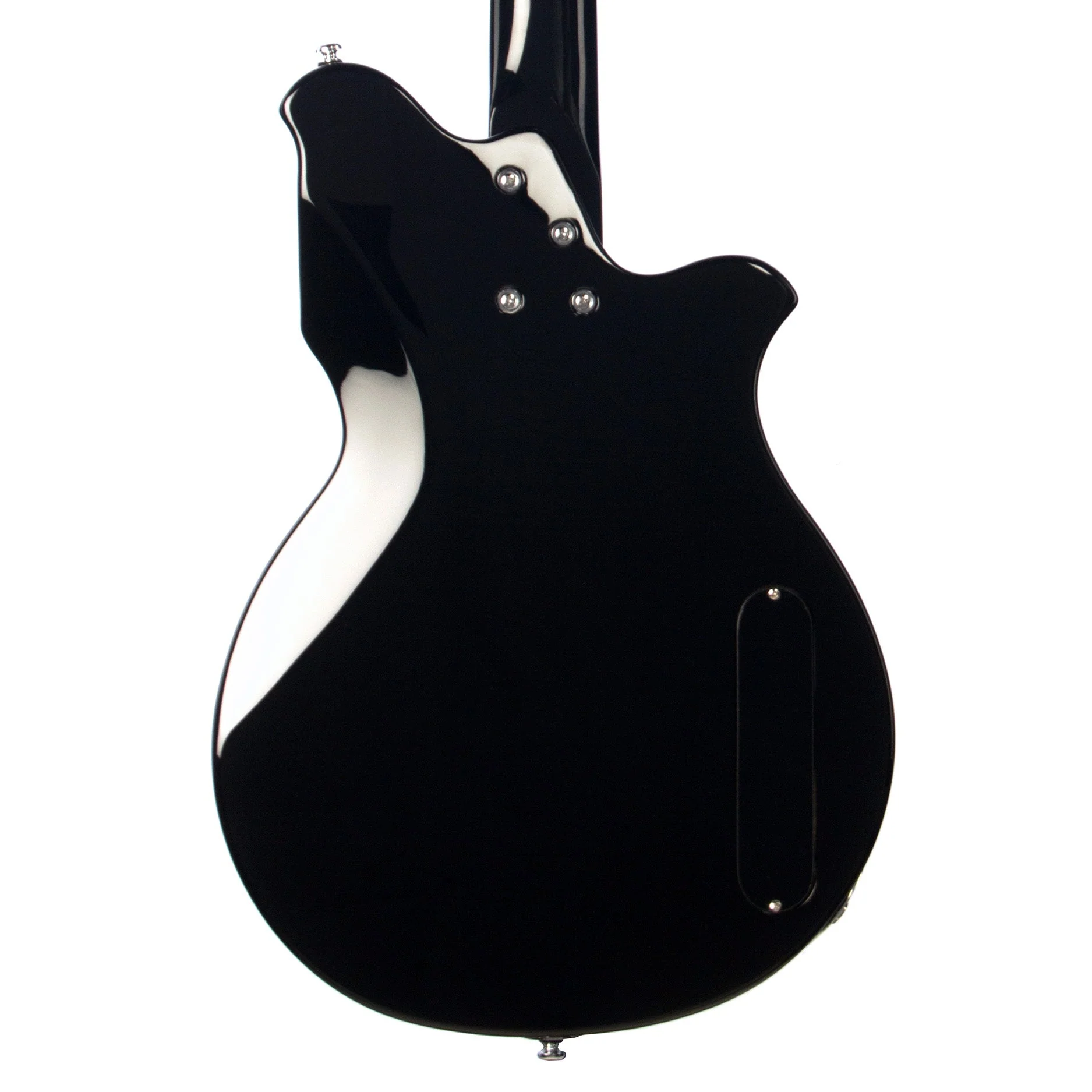 Airline Guitars MAP Bass Short Scale Black Left-Handed - Image 5