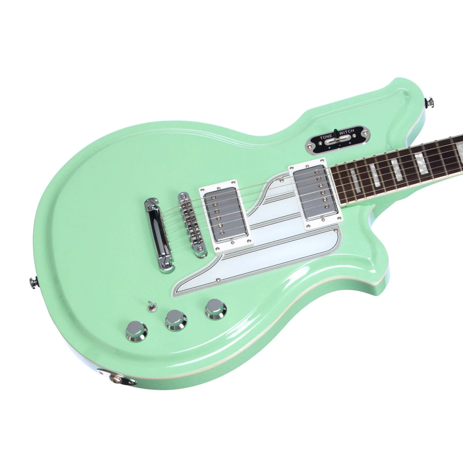 Airline Guitars MAP Colin Newman Signature Seafoam Green - Image 3