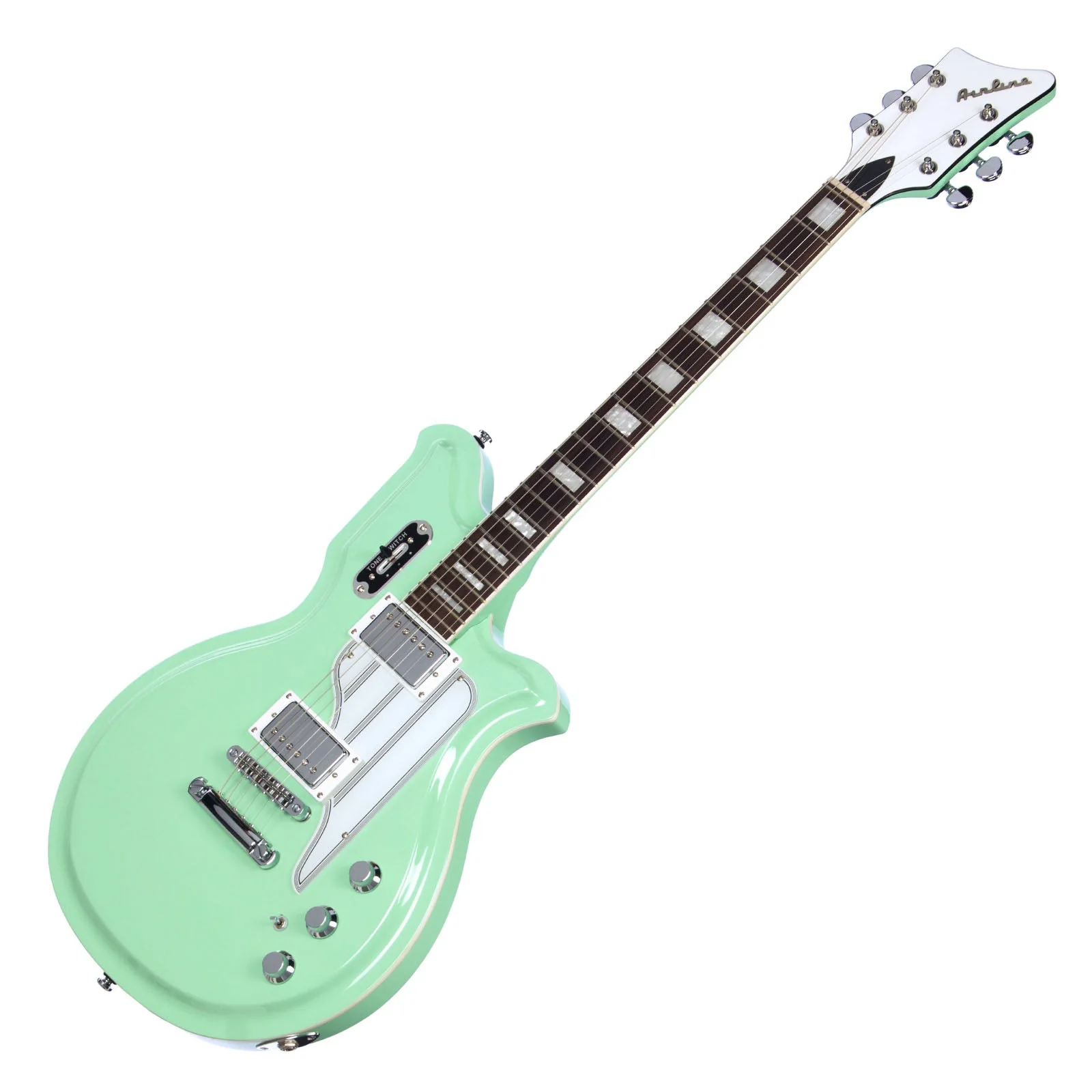 Airline Guitars MAP Colin Newman Signature Seafoam Green - Image 5