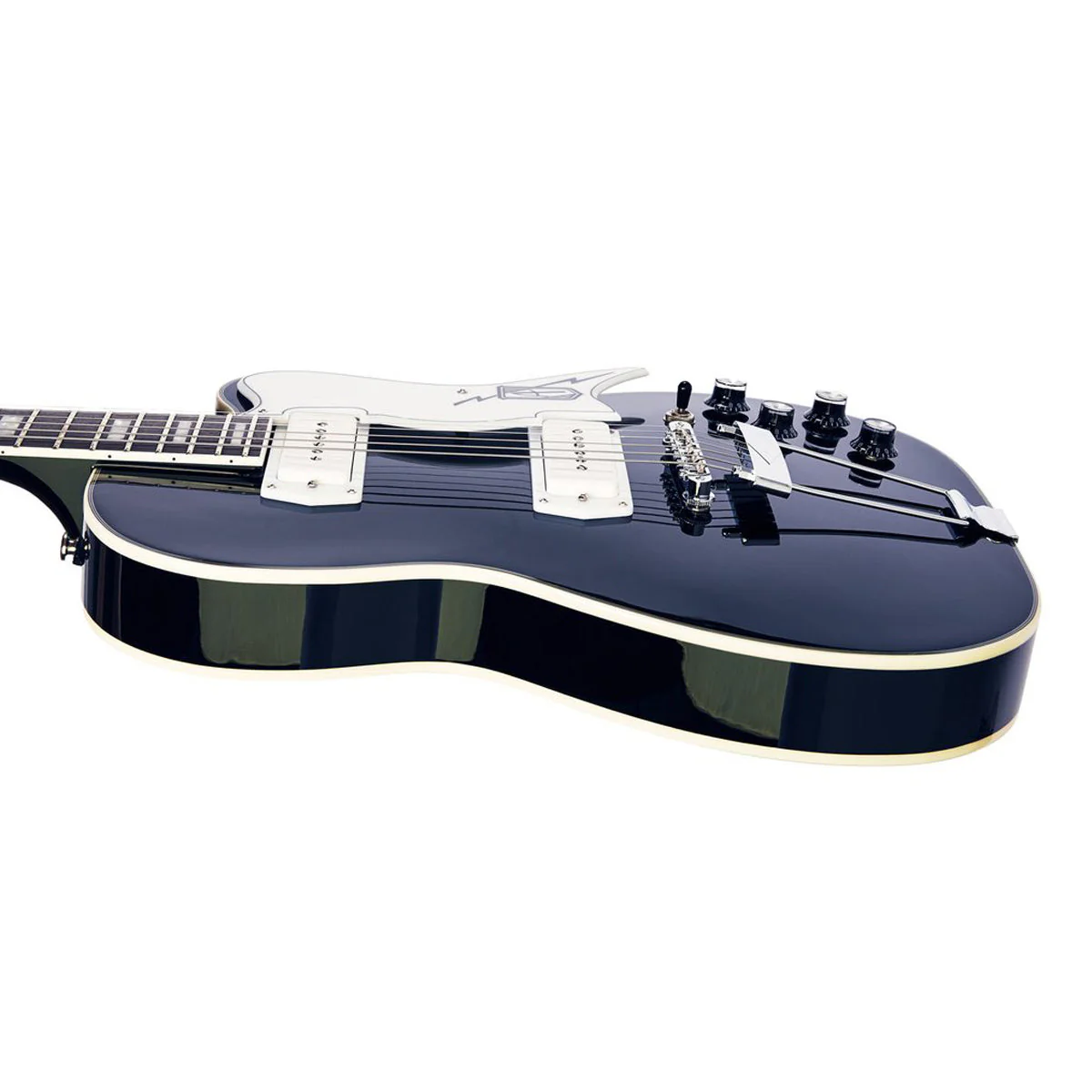 Airline Guitars Tuxedo Black - Image 4