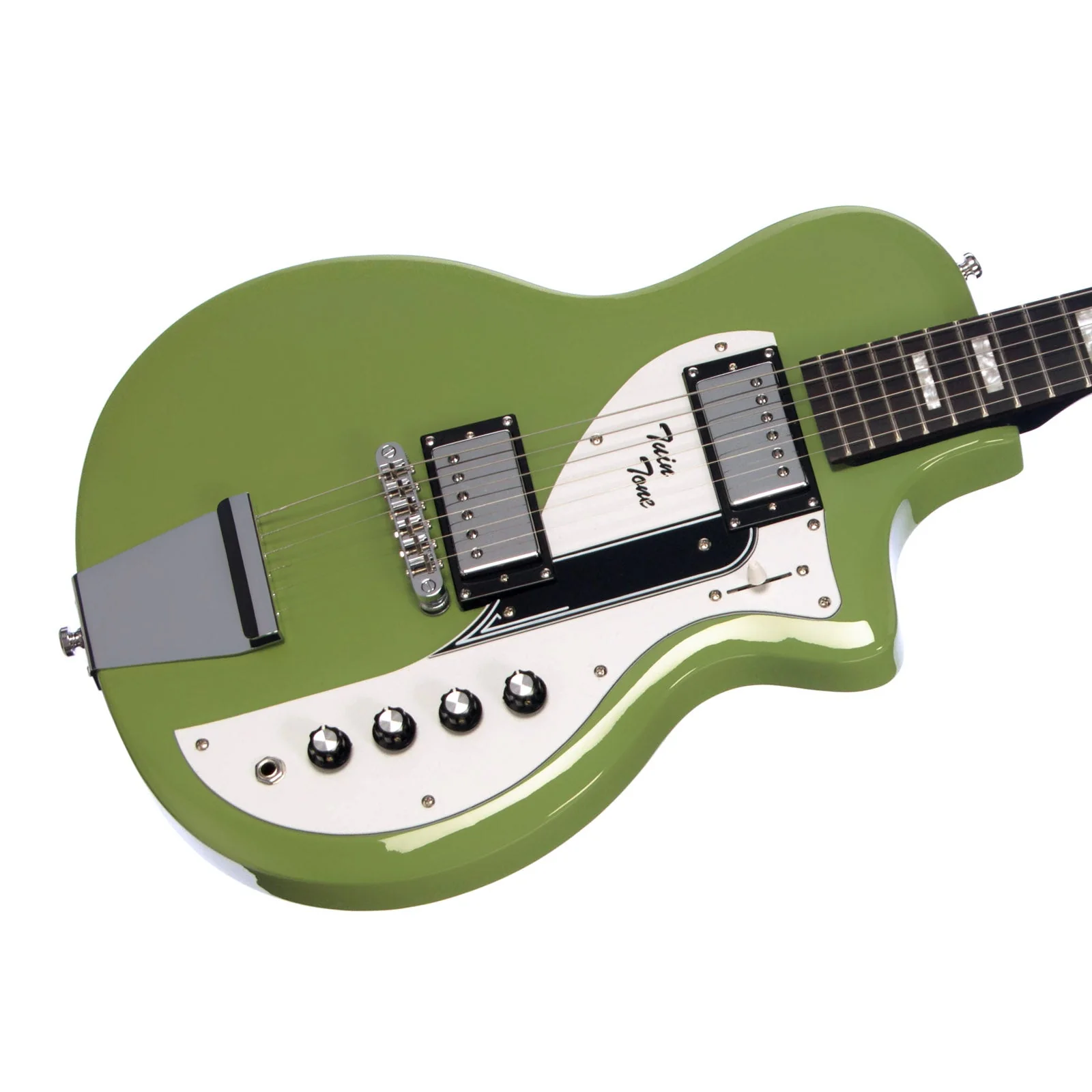 Airline Guitars Twin Tone Vintage Mint Green - Image 3