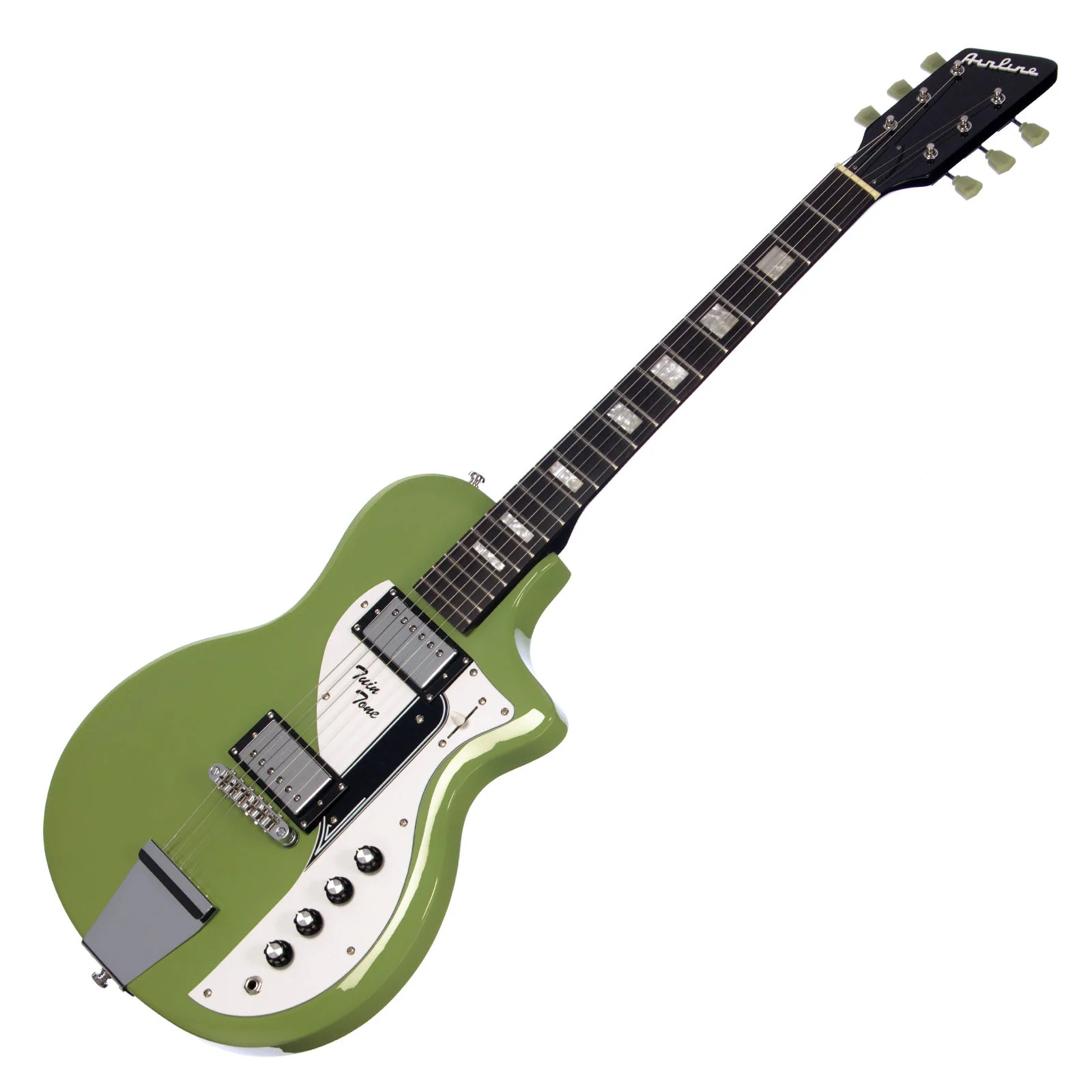 Airline Guitars Twin Tone Vintage Mint Green - Image 5