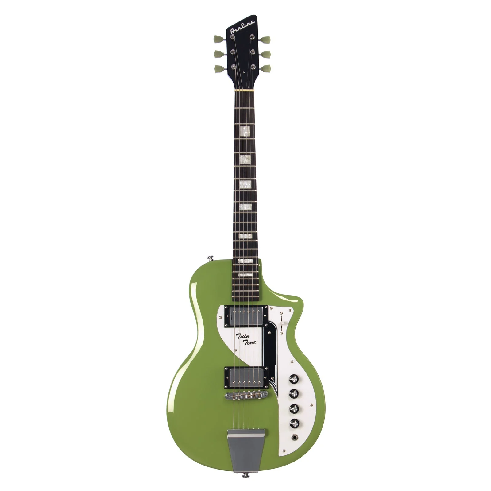Airline Guitars Twin Tone Vintage Mint Green - Image 6