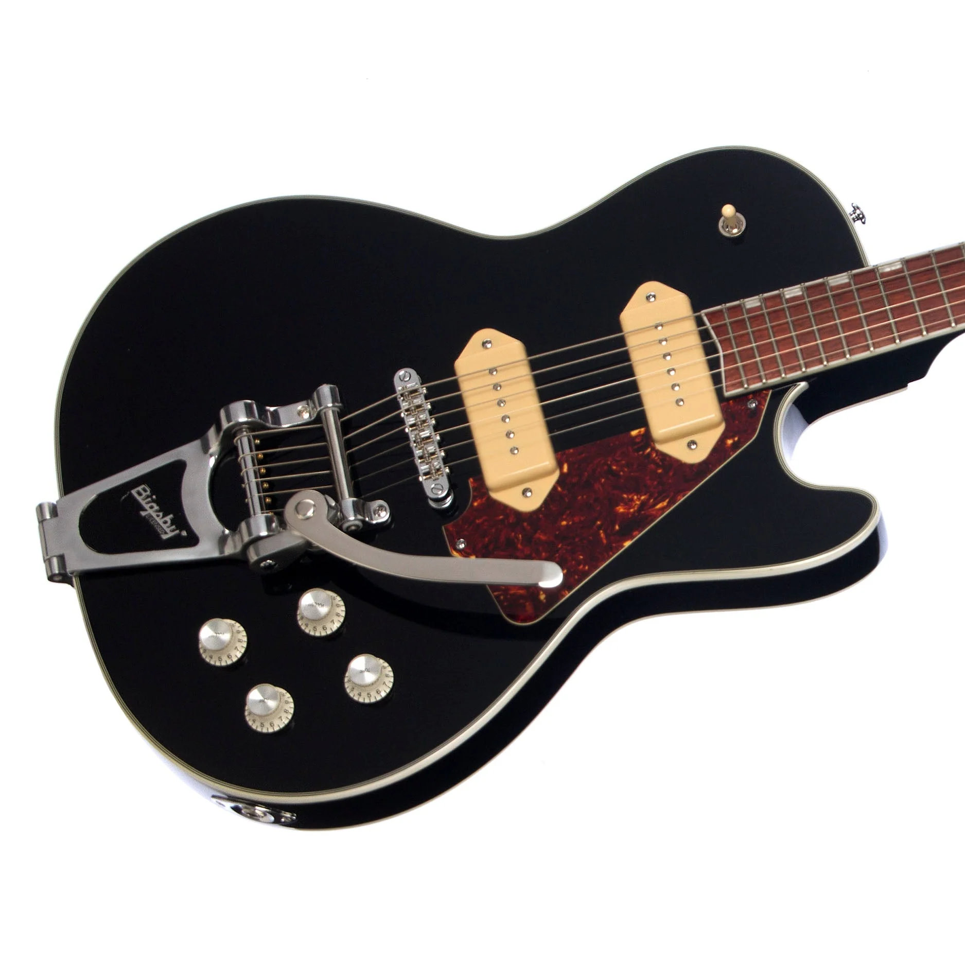 Airline Guitars Mercury DLX Black - Image 3